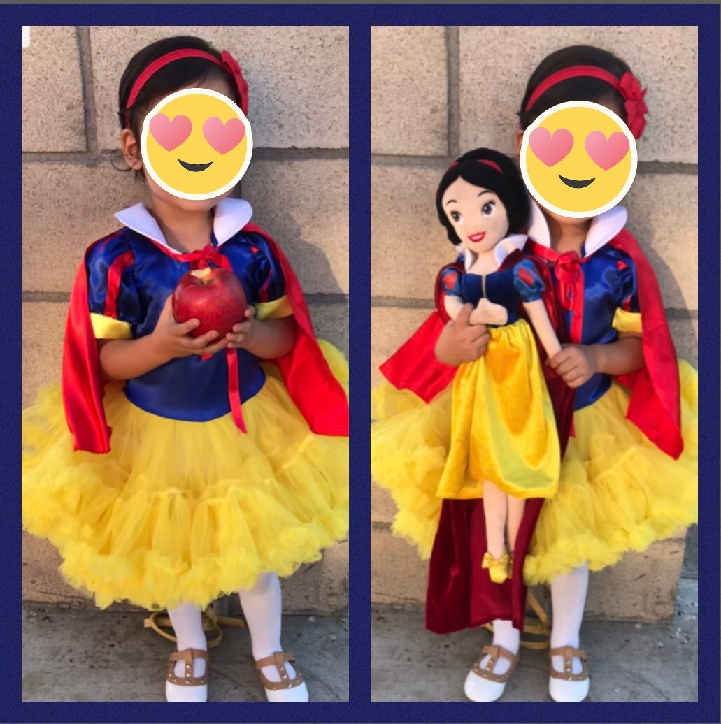 Tutu Snow white costume