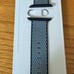 Apple Watch Woven Nylon Midnight Blue Stainless Steel Buckle 38mm Fits 40 & 41mm