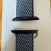 Apple Watch Woven Nylon Midnight Blue Stainless Steel Buckle 38mm Fits 40 & 41mm