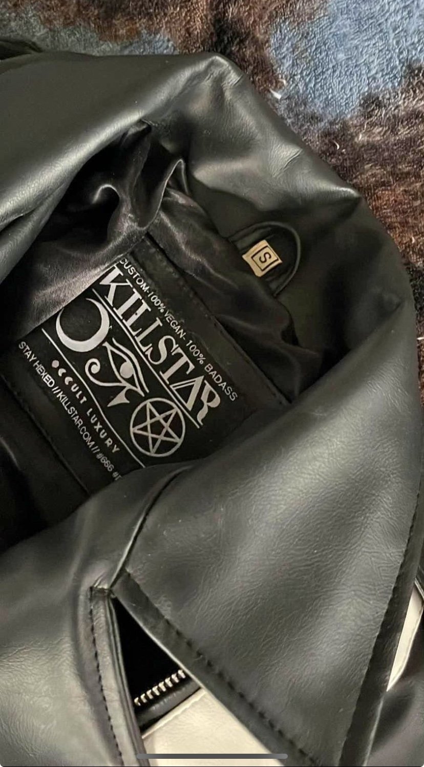 KILLSTAR BLK/WHT JACKET