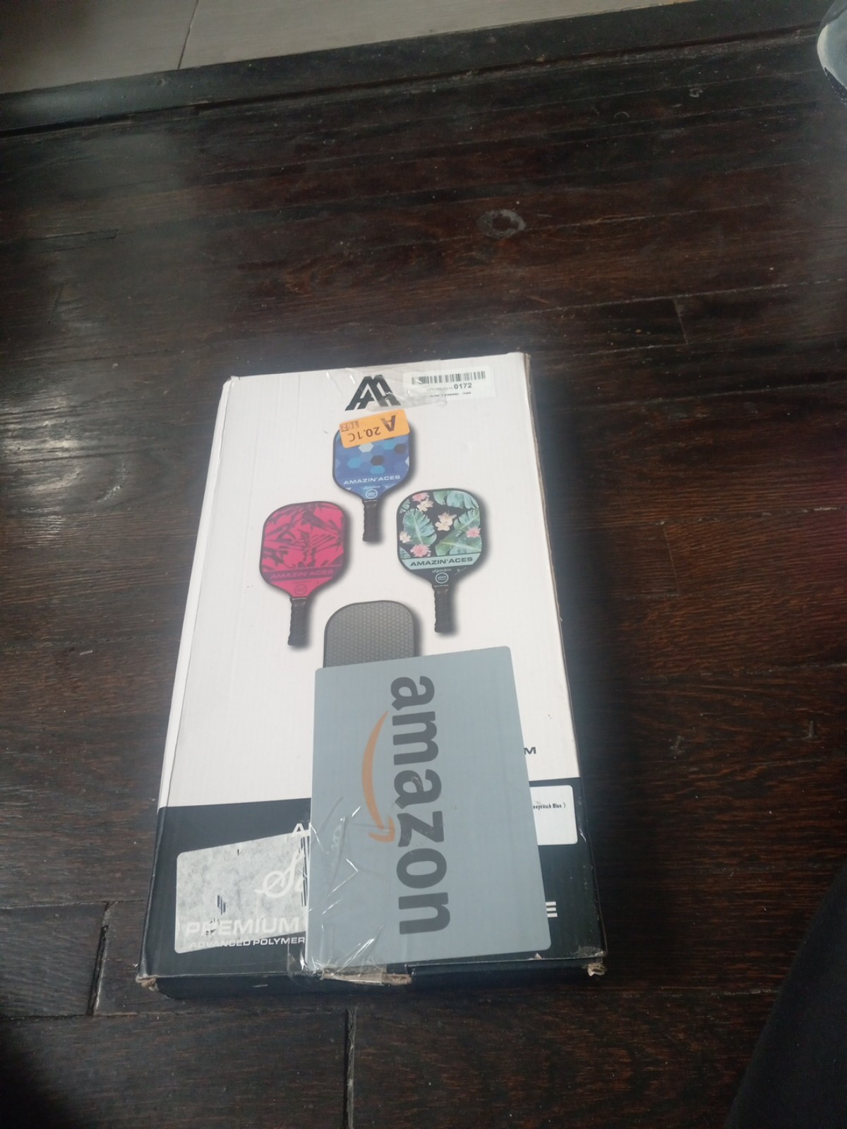 The Amazin Aces Signature Model Paddle Graphite Face Premium Grip USAPA Approved