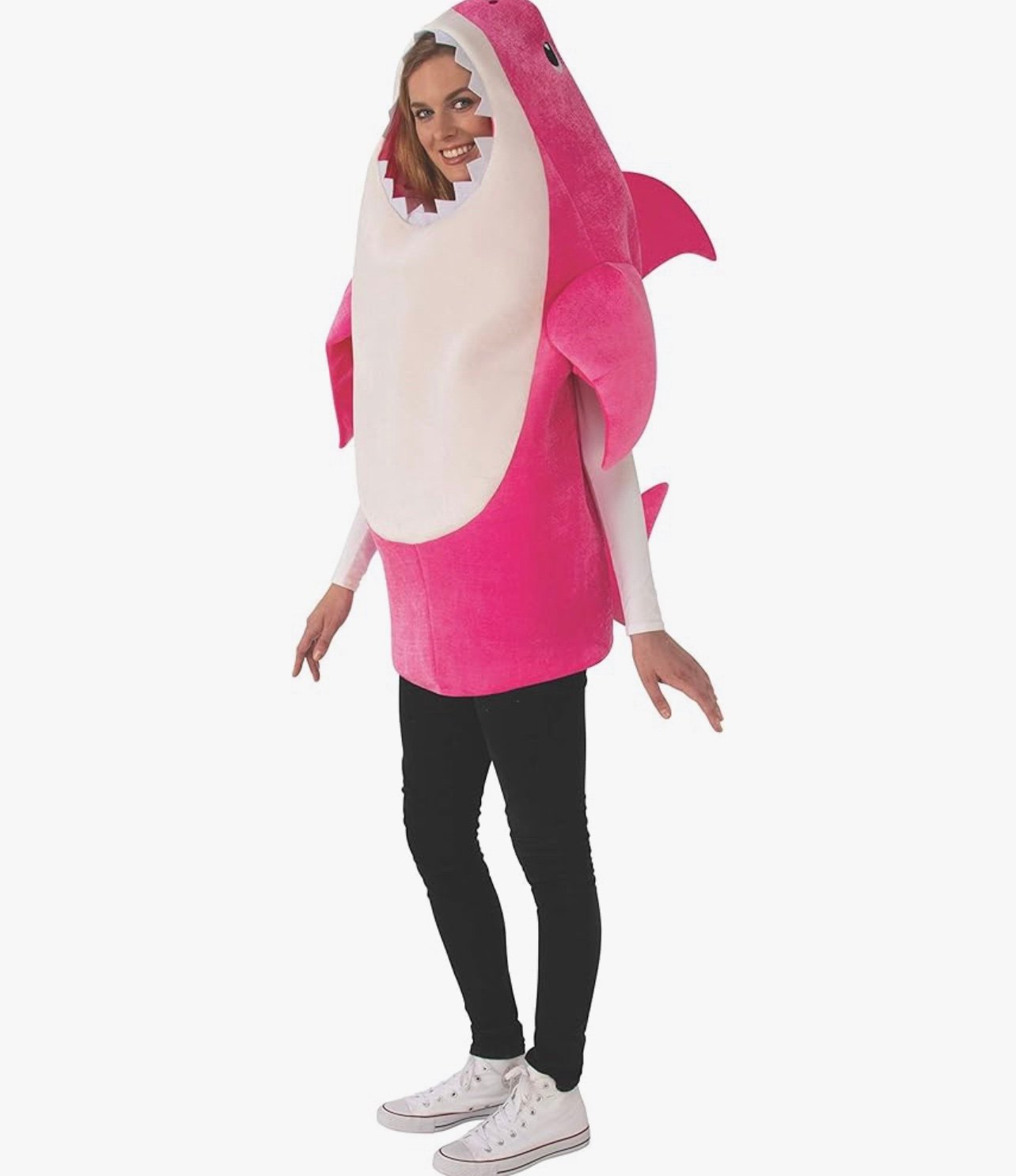 New- Rubie's Mommy Shark Adult Costume with Sound Chip