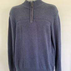 Dockers Mens Half Zip Pull Over Sweater