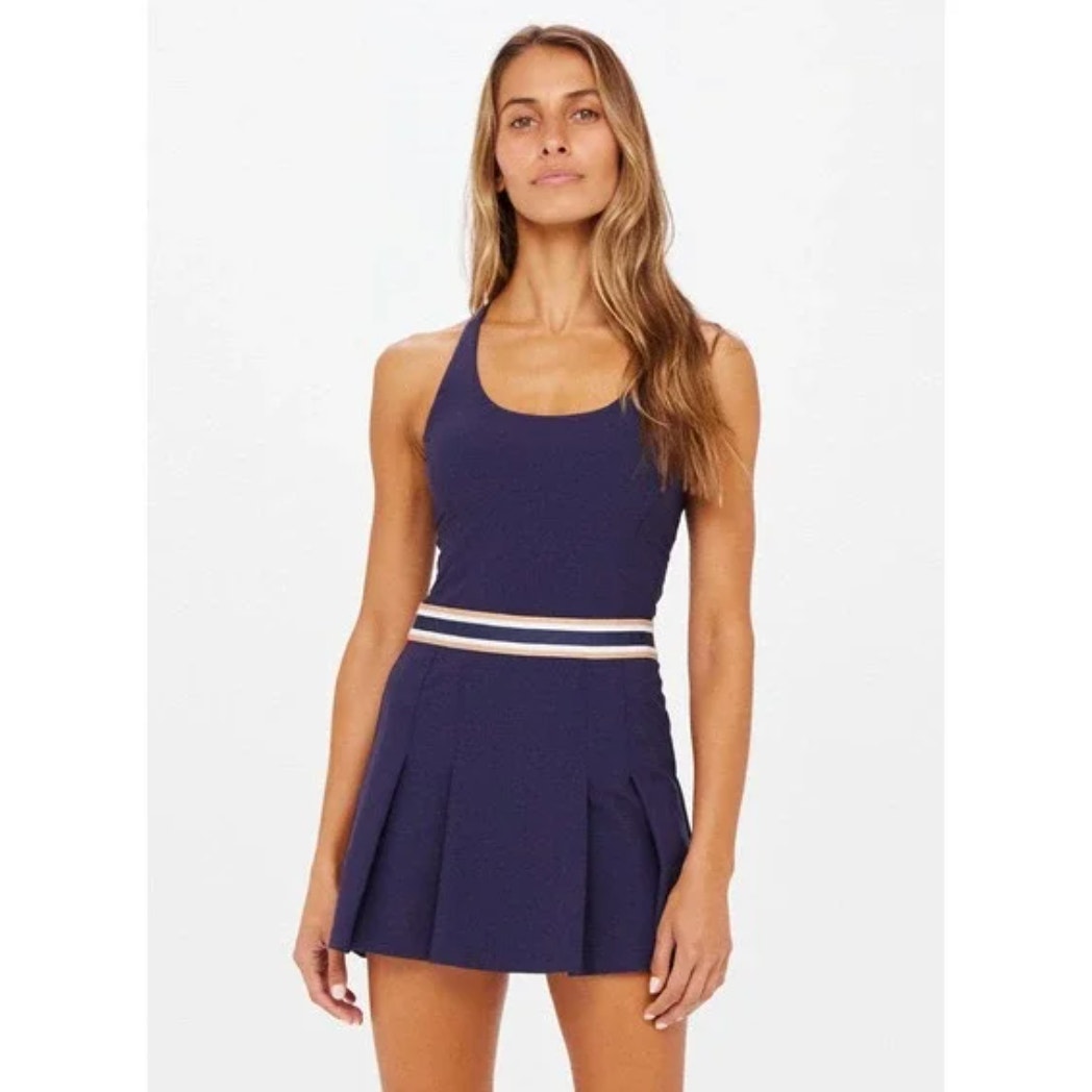 The Upside Courtside Kova Mini Dress in Recycled Women's Size L Tennis Skort EUC