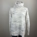 EVERLANE S Alpaca Wool Blend Mark Knit Turtleneck Cozy Chunky Knit Sweater