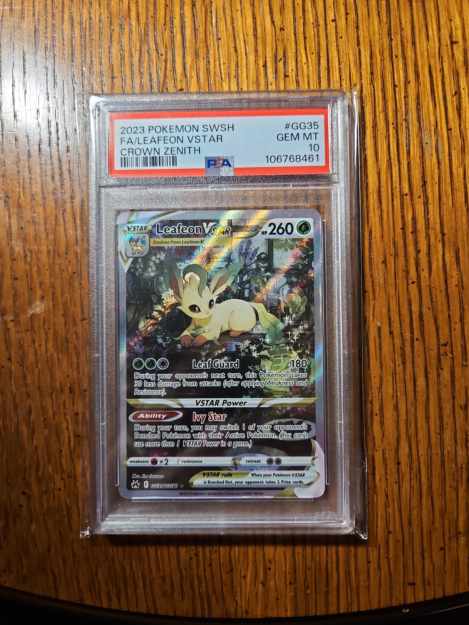 Leafeon VSTAR PSA 10
