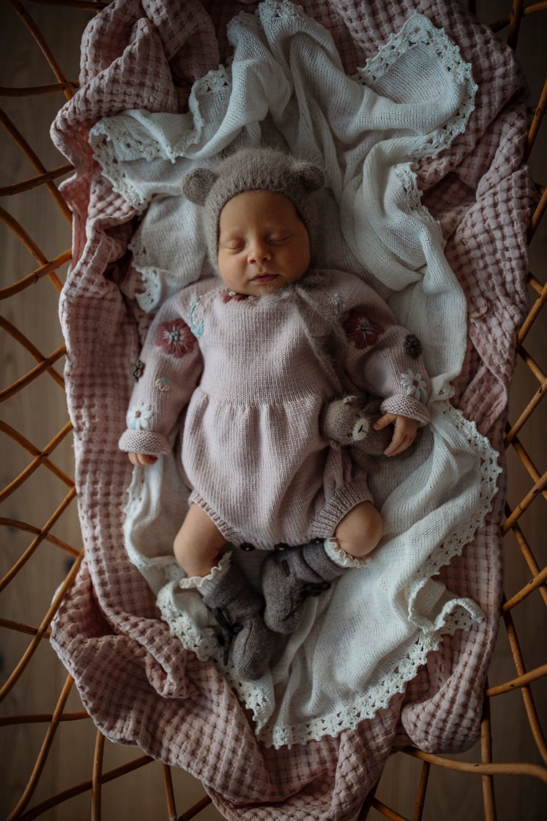 Shirley bredal newborn romper