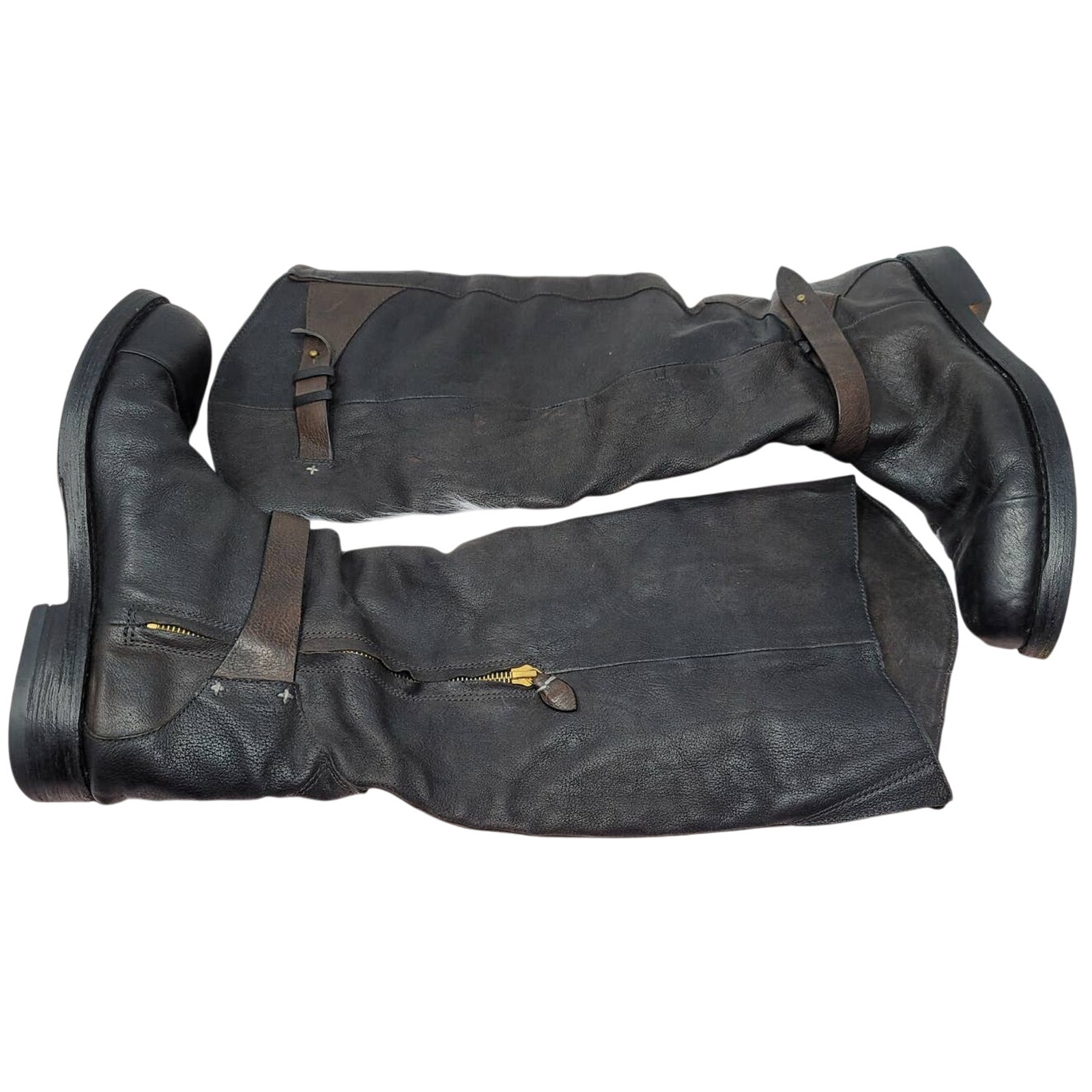 Rag & Bone Goodyear Abbey Leather Riding Boots 39 - US 9