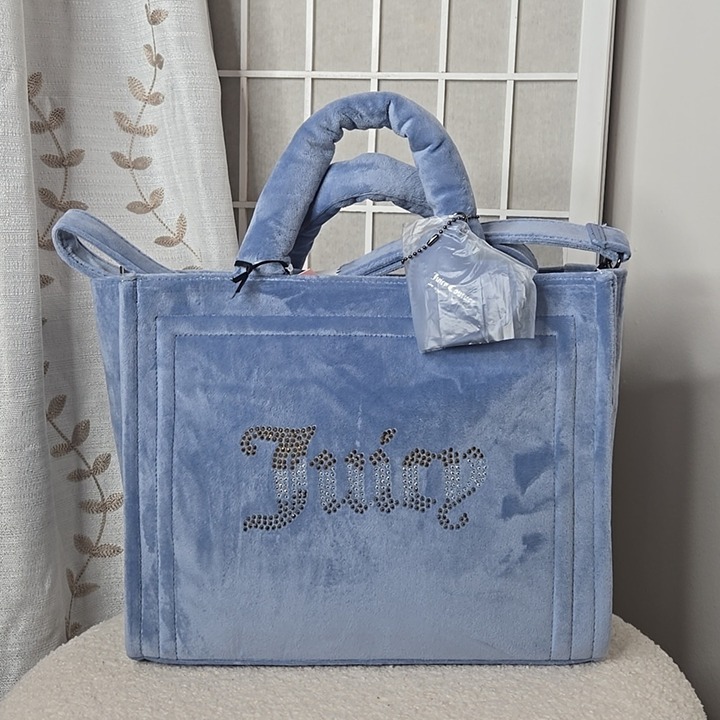 NWT Juicy Couture blue tote