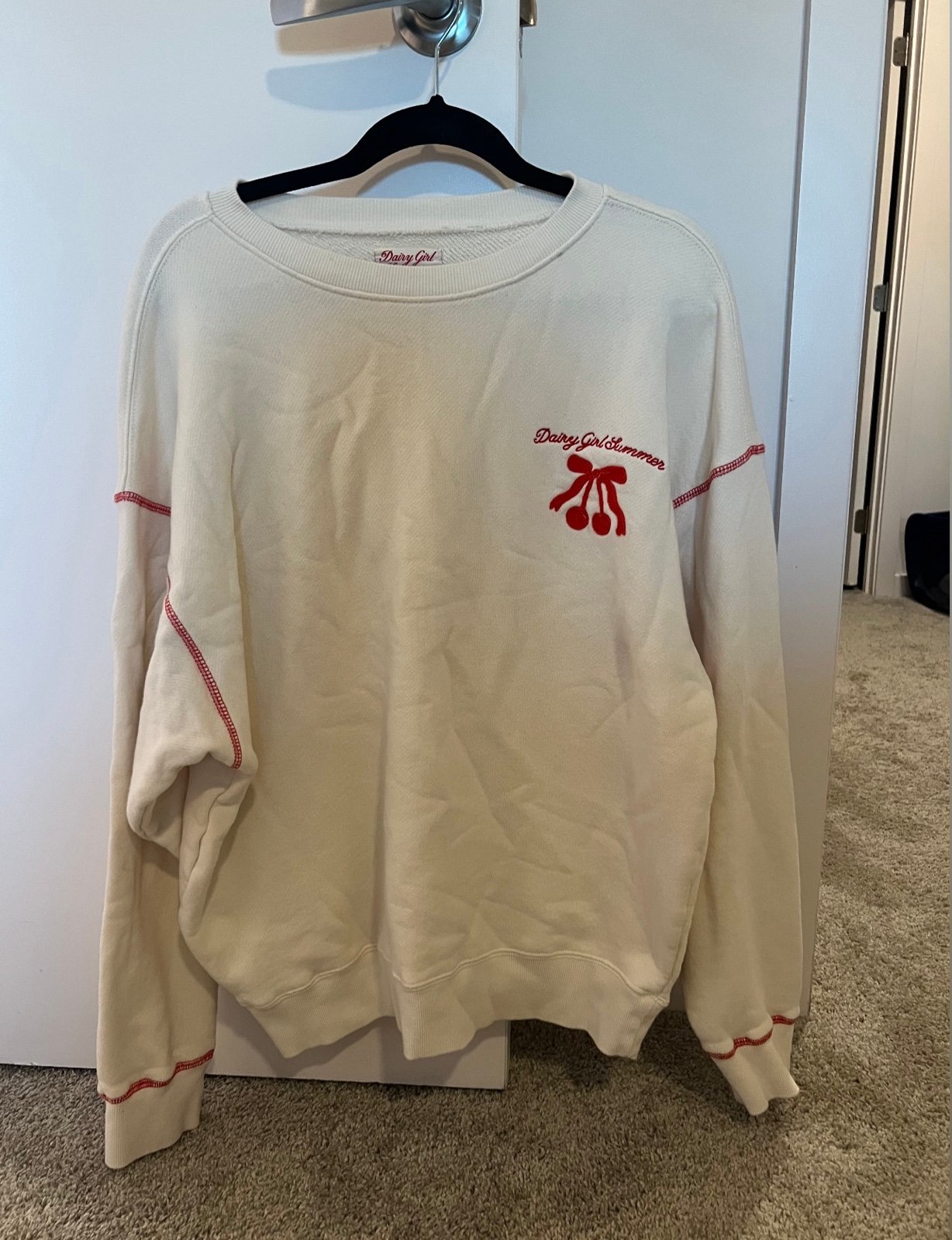 Dairy Boy Cherry Crewneck