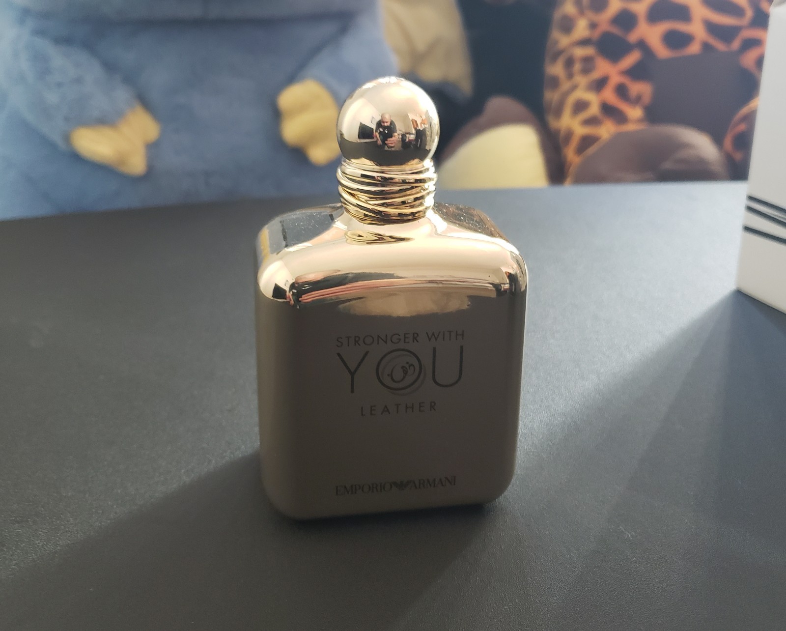 Armani Stronger with you leather