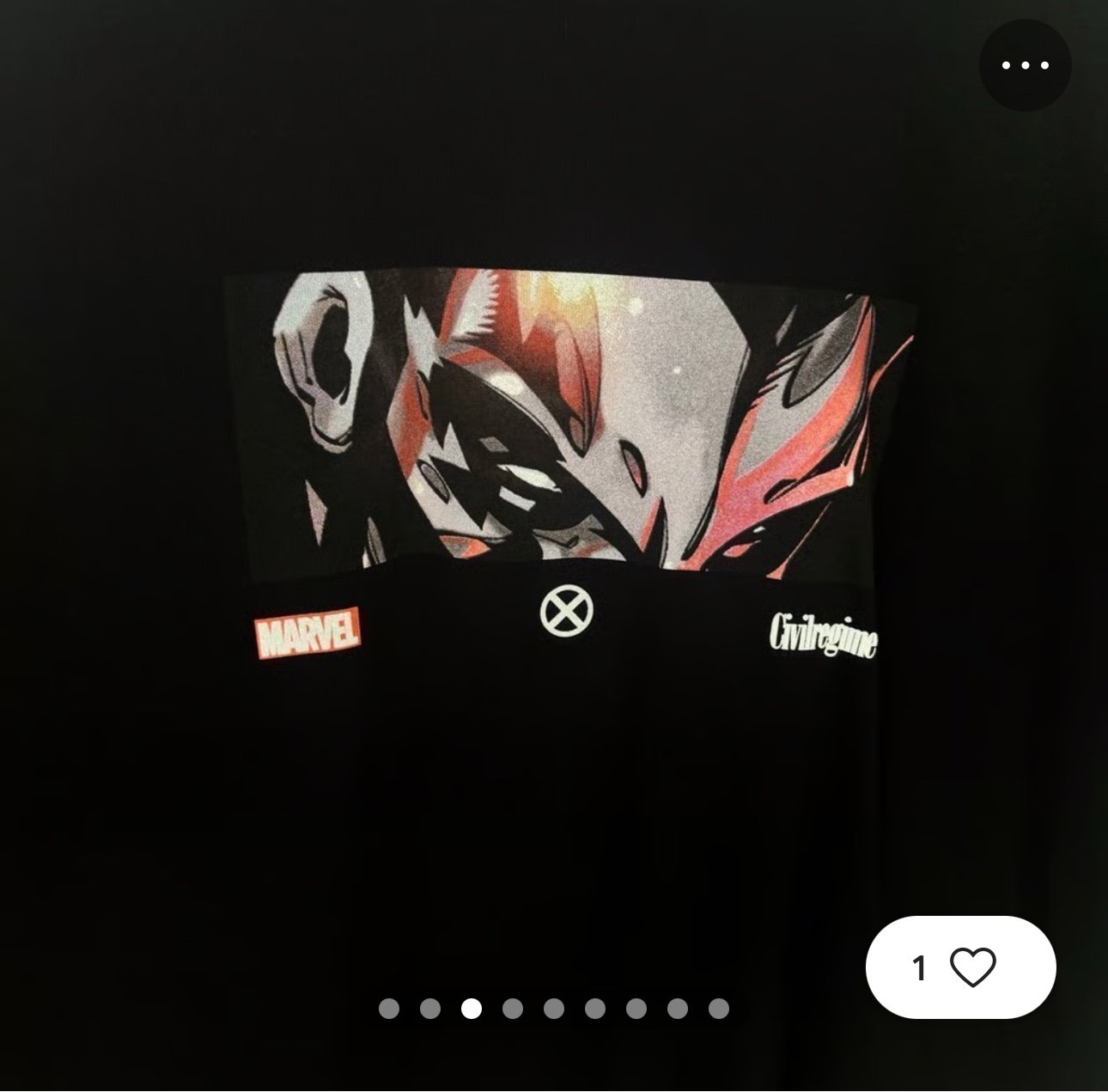 Civil Regime Marvel Collab t shirt