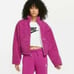 Nike Sportswear Women's Swoosh Sherpa Jacket Sz S
