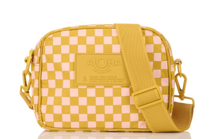 Aloha Collection Le Tour Petite Check "Hey Girl(pink)/ Hot Mustard(light brown"