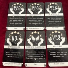 DIVINE TIMING Unveiled Love Oracle Deck (78 Cards) Yes or No