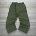 True Vintage Military Tactical Pants Green Wool Baggy Wide Leg Adjustable 70s