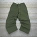 True Vintage Military Tactical Pants Green Wool Baggy Wide Leg Adjustable 70s