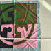 NWT - Tory Burch Color Block Logo Silk Neckerchief scarf.