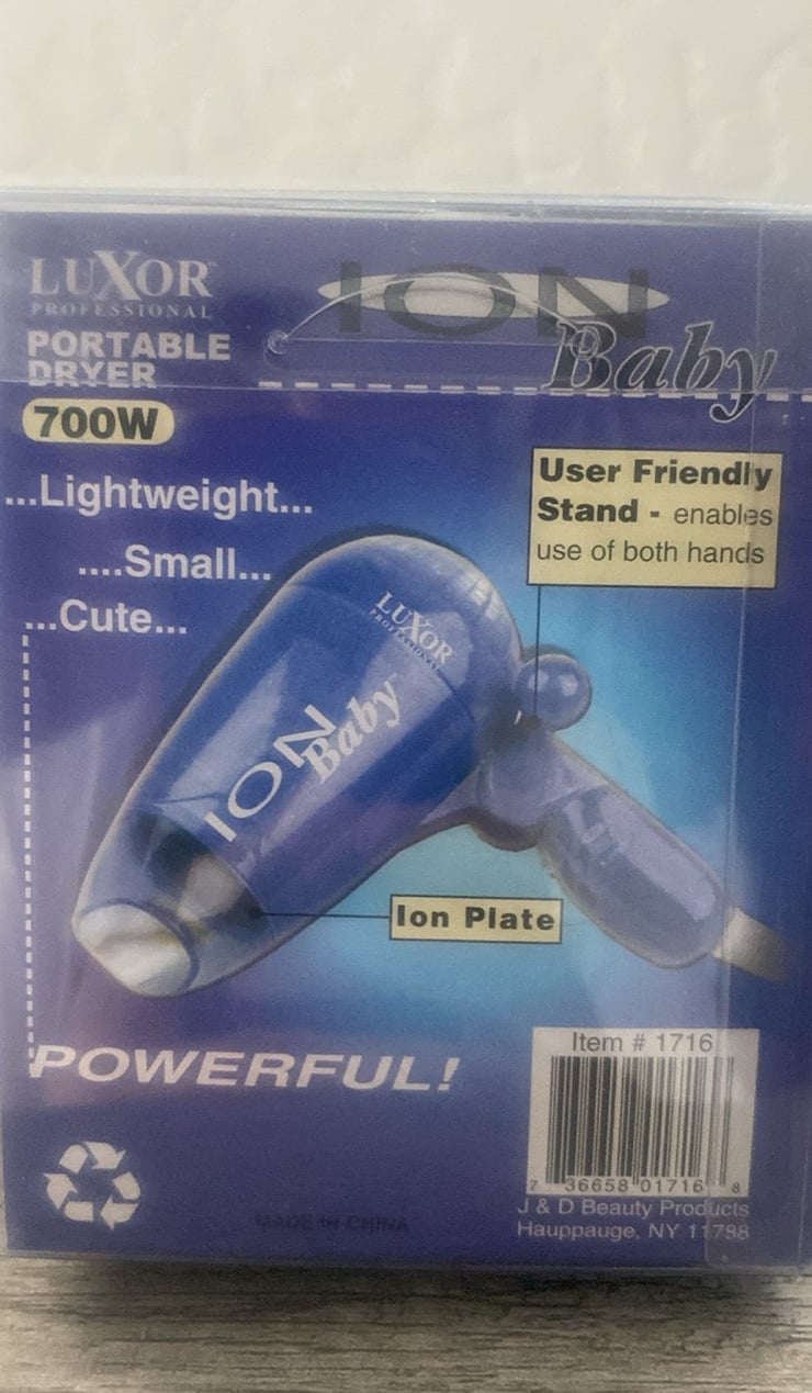 Vintage Travel Sized Hair Blow Dryer