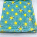 Dreamgro Sunshine Baby Blanket Blue Sun Teal Yellow Plush Lovey Crib 30x40