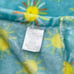 Dreamgro Sunshine Baby Blanket Blue Sun Teal Yellow Plush Lovey Crib 30x40