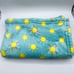 Dreamgro Sunshine Baby Blanket Blue Sun Teal Yellow Plush Lovey Crib 30x40