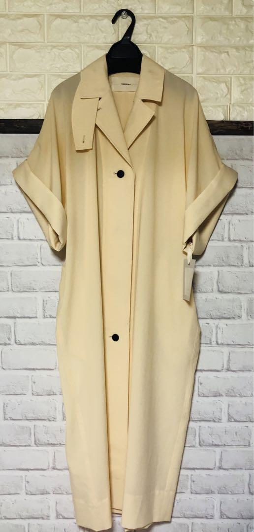 todayful halfsleeve cocoon coat ブラック 38