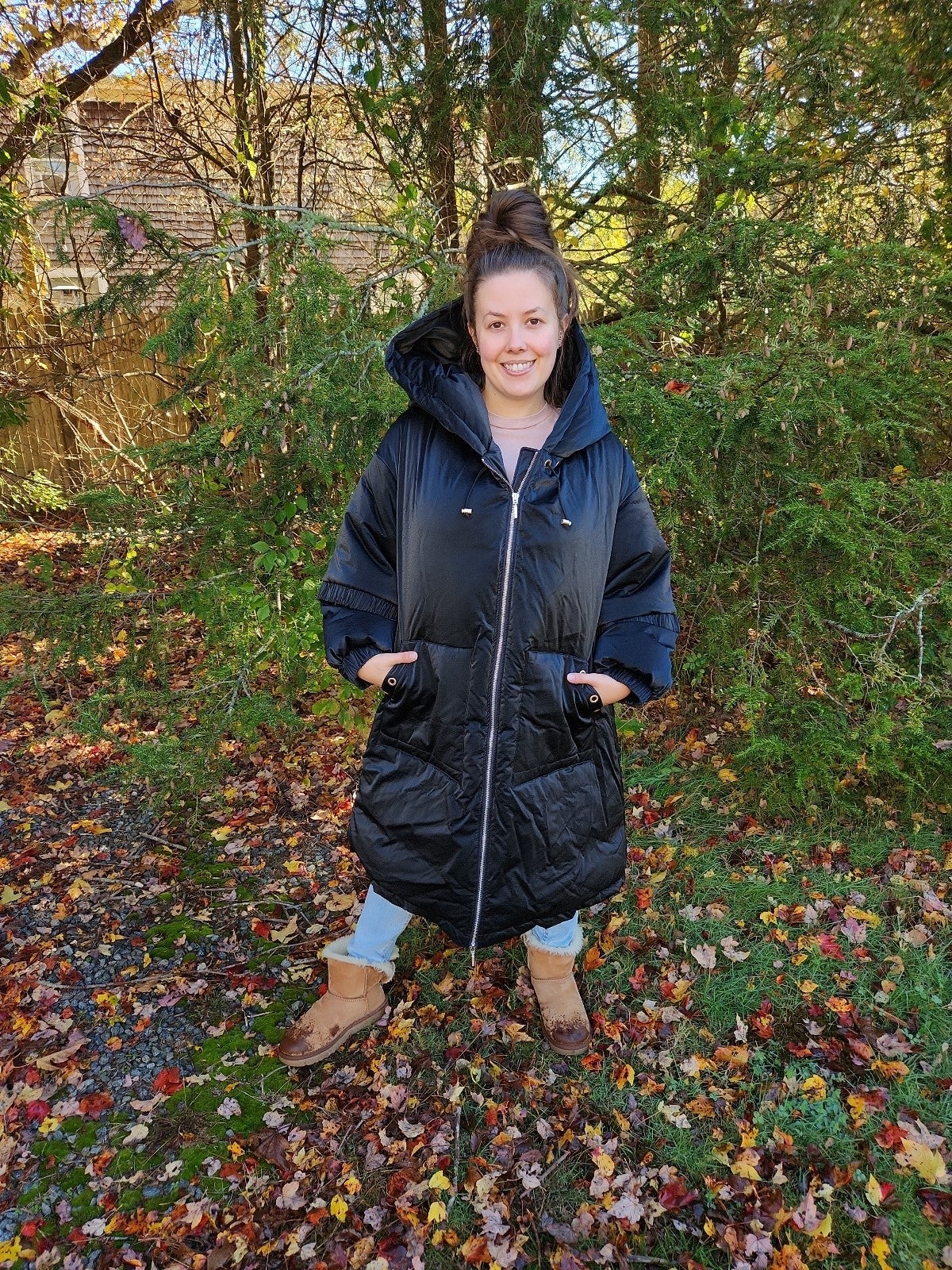 Nap Hooded Coat NWT