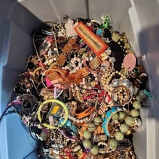 MYSTERY PULL MIXED JEWELRY CRAFT LOT 2LB