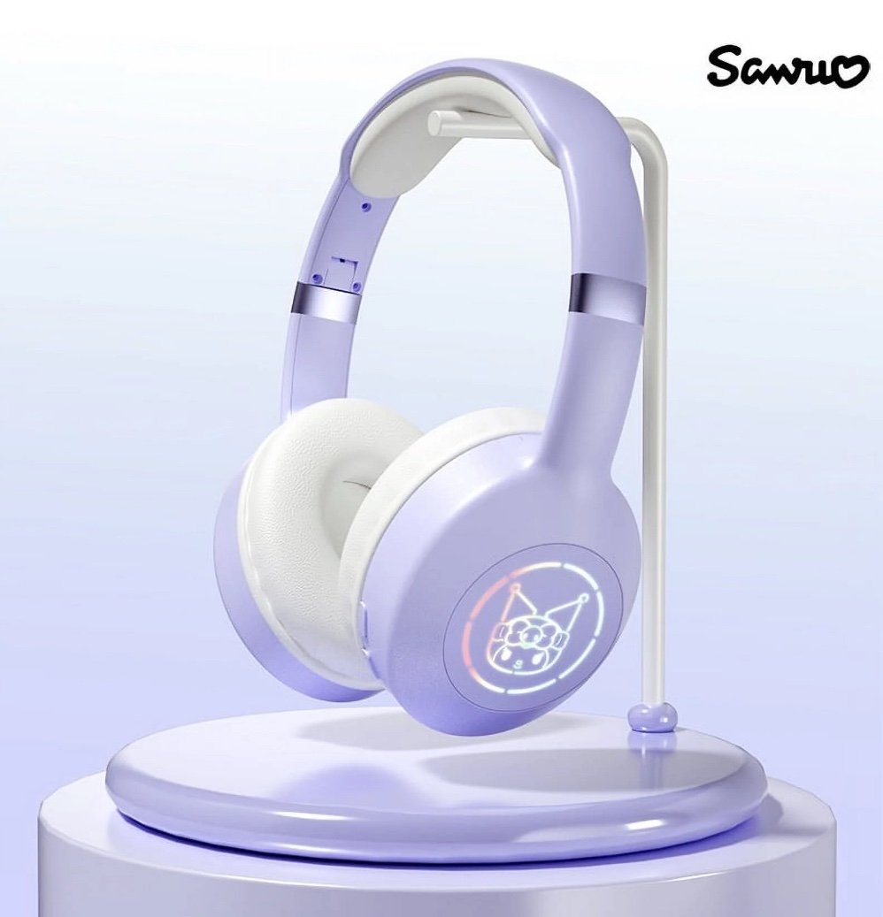 Choice Sanrio EM-368 Bluetooth 5.2 Headphone Kawaii Anime Cinnamoroll Kuromi Mel