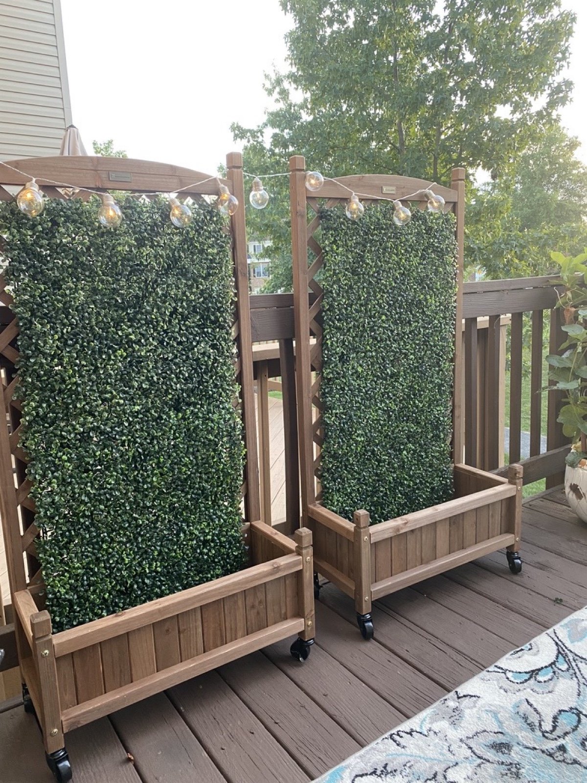 48” Set of 2 Wood Planter Box  *New*