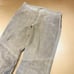Tan Suede Leather Straight Leg Pants Women’s 8