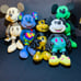 EXTREMELY RARE MICKEY MEMORIES PLUSH SET