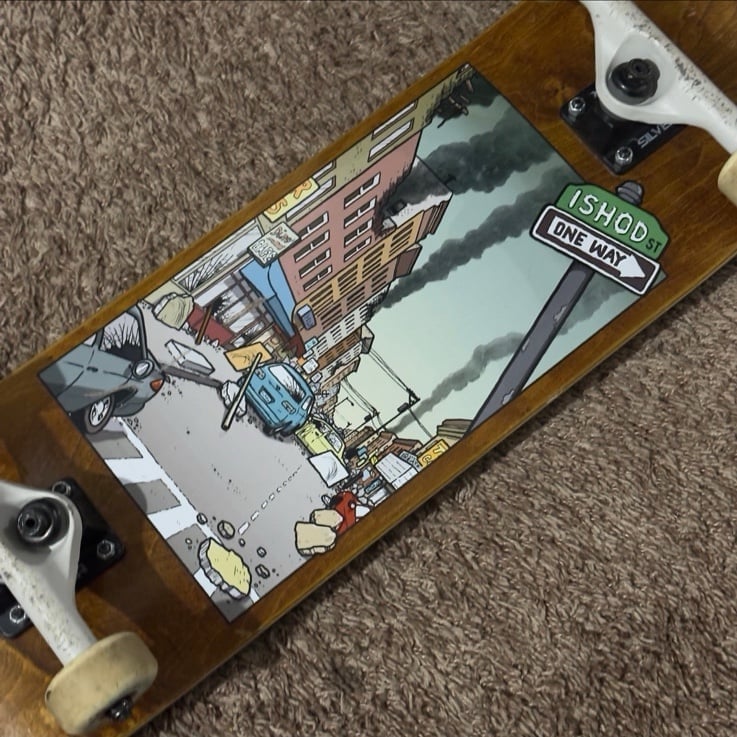 Skateboard Custom Build With Spirefire Wheels (8.06)