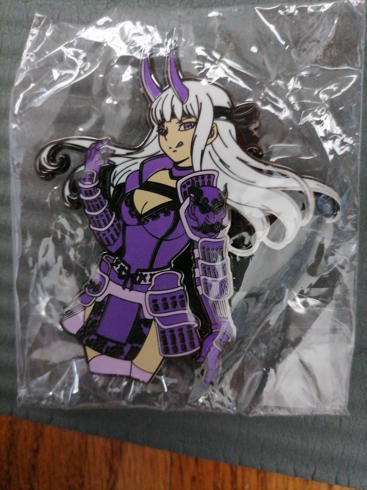 Zero two goth dark arts wizard vampire anime pin