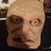 Handmade clay sculpture