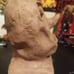 Handmade clay sculpture