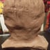 Handmade clay sculpture