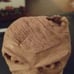 Handmade clay sculpture