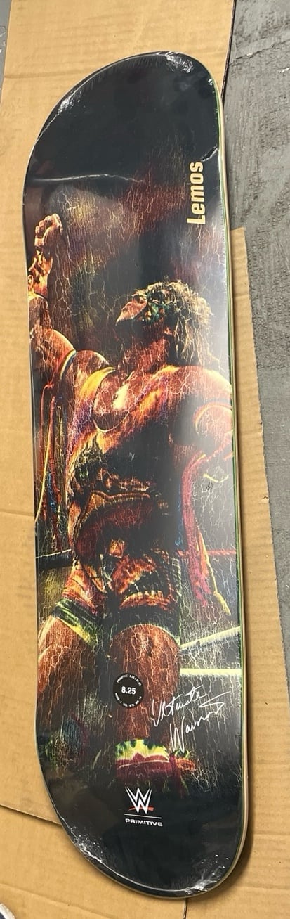 Primitive Tiago Lemos Ultimate Warrior Black Skateboard Deck - 8.25 