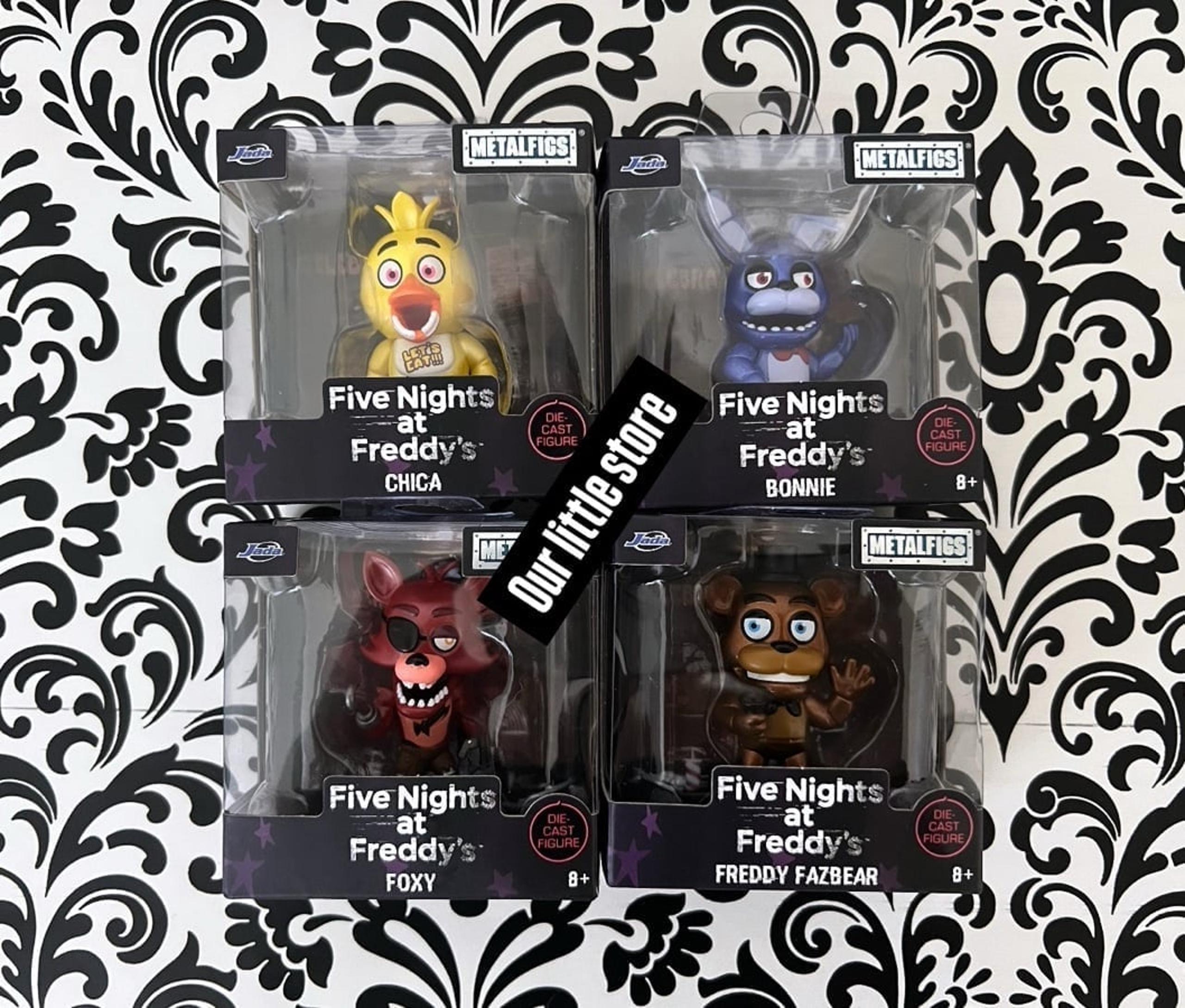 Five nights at Freddy’s metal figs