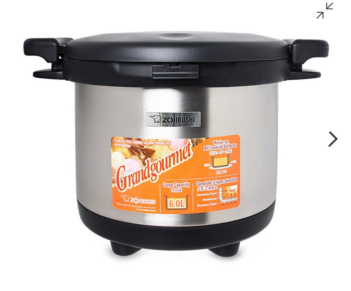 Zojirushi - SS Vacuum Cooking Pot (SN-XAE60) 6.0L