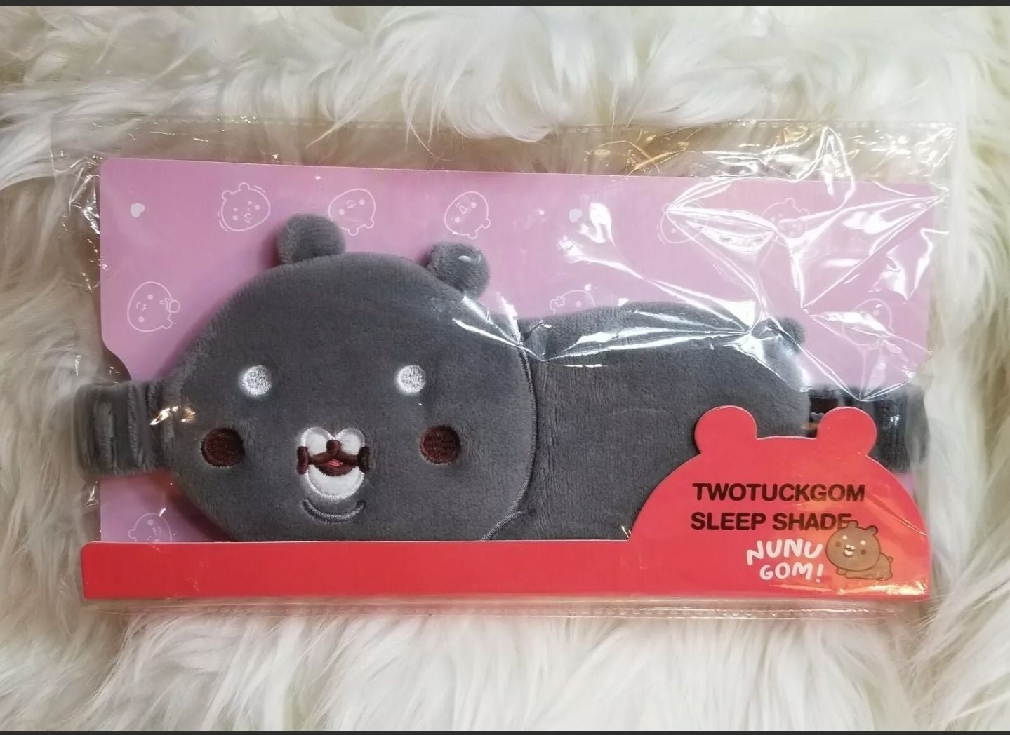 AUTHENTIC OFFICIAL Original Monsta X TWOTUCKGOM NUNUGOM SHOWNU Eye Mask