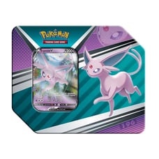 Two perfect condition eevee tins (espeon and sylveon)