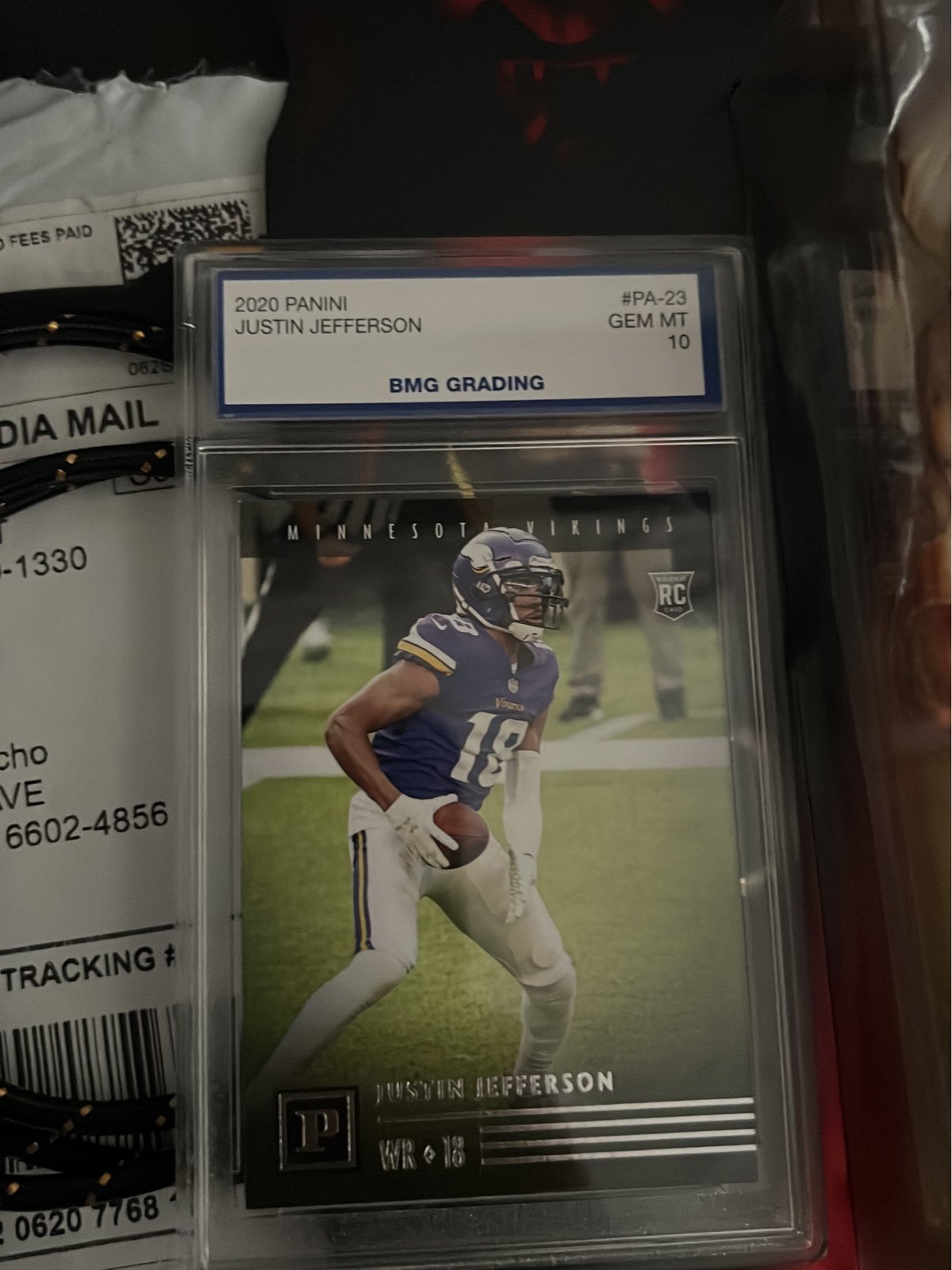 Justin Jefferson chronicles rookie