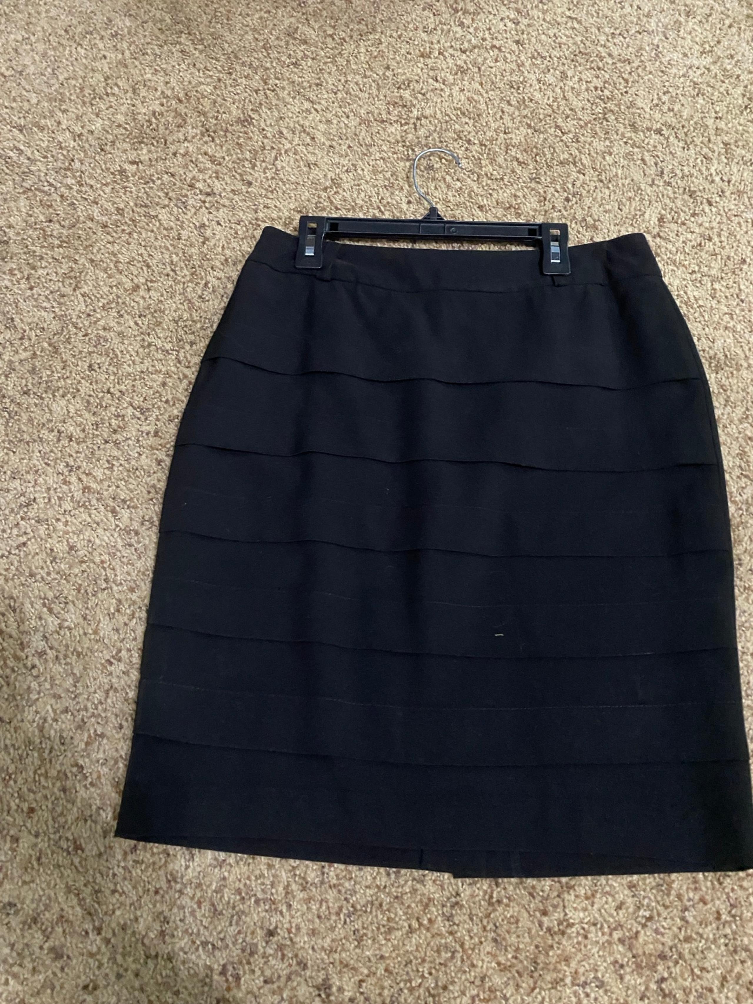 BCX Black Skirt Size 7