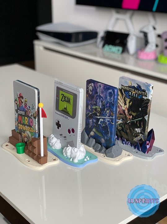 Nintendo Switch Steelbook/Game Display Stand Set