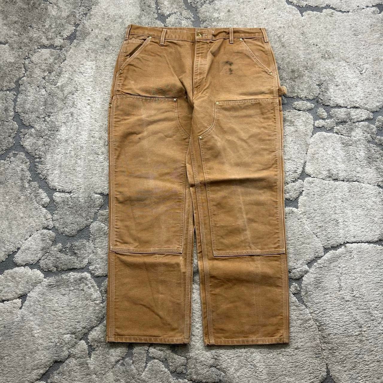 Vintage Carhartt Made in USA Double Knee Pants Size W40 L30