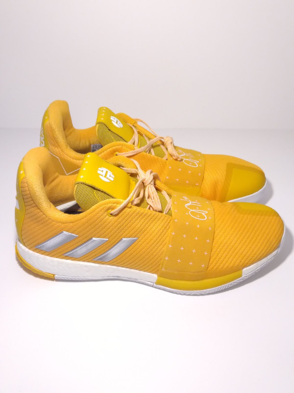 RARE Adidas Harden 3 Yellow Orange Laker