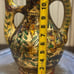 Vintage Majolica Persian Style Pitcher Potttery # 44